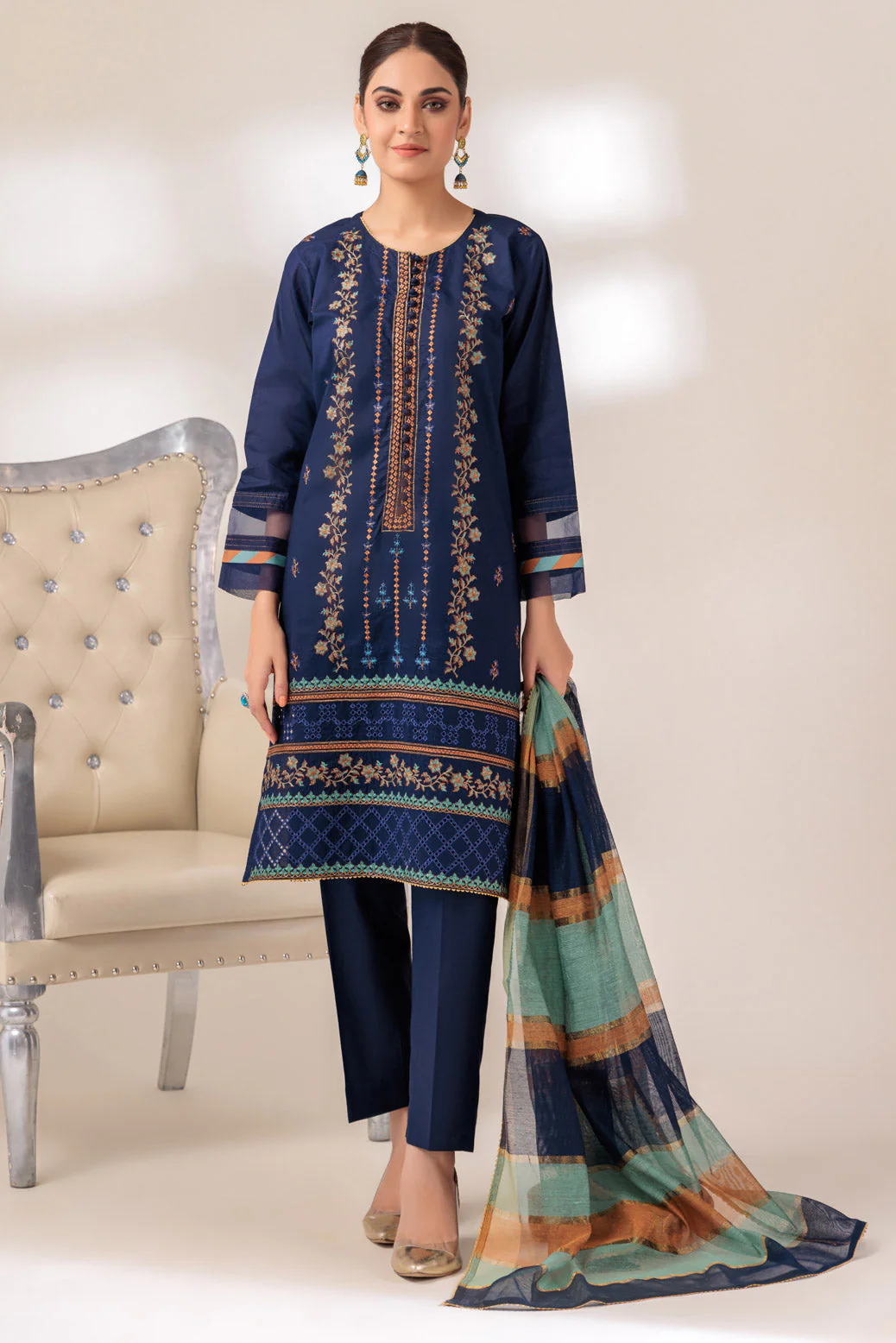 BLUE-CAMBRIC-3 PIECE (BS223PH05) - Image 2