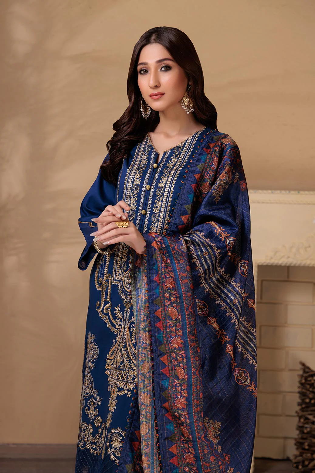 BLUE-CORDUROY-3 PIECE (HR3W223P01) - Image 2