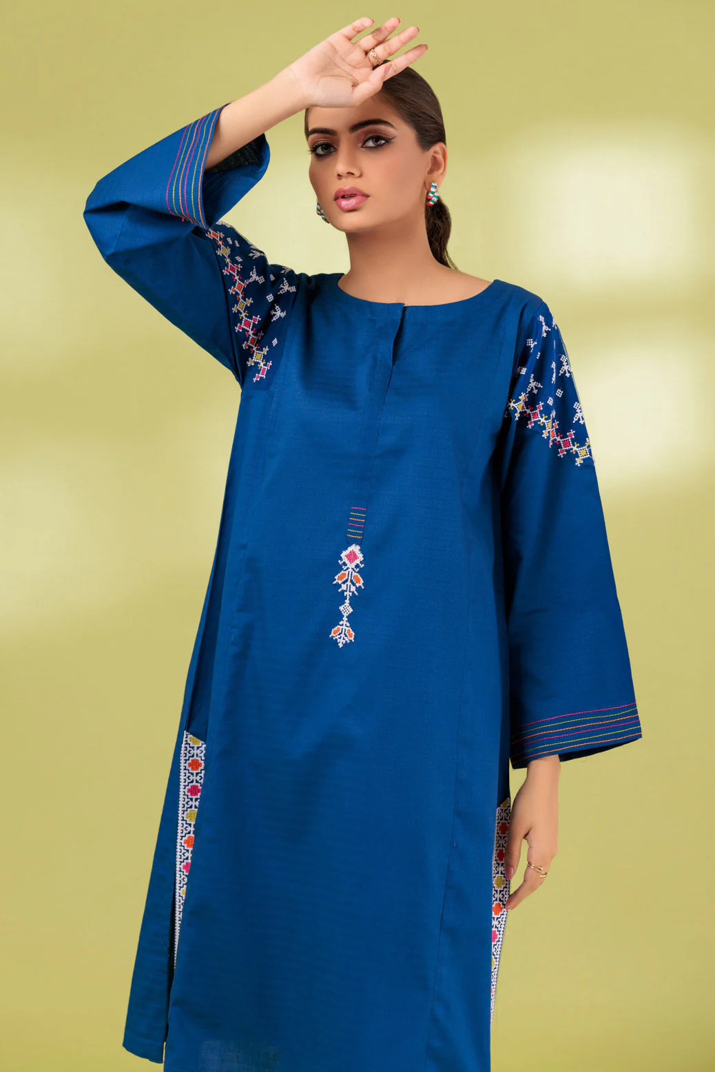 BLUE-DOBBY-2 PIECE (SSS232P49) - Image 3