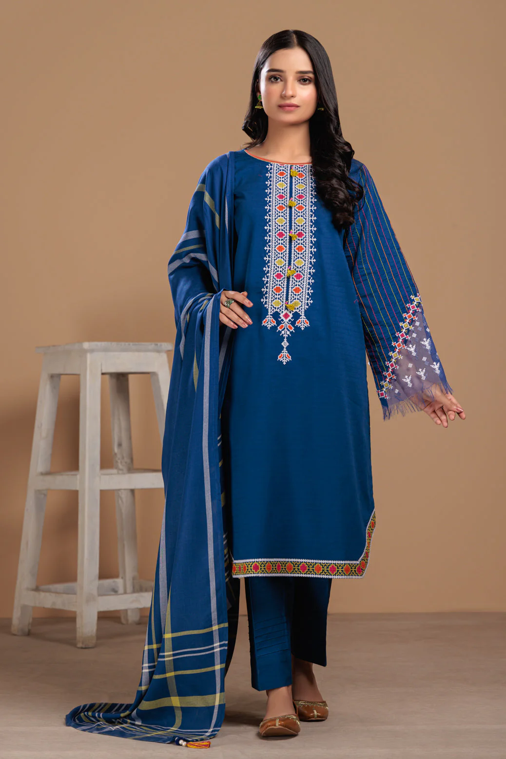 BLUE-DOBBY-3 PIECE (S2Z223P02) - Image 2