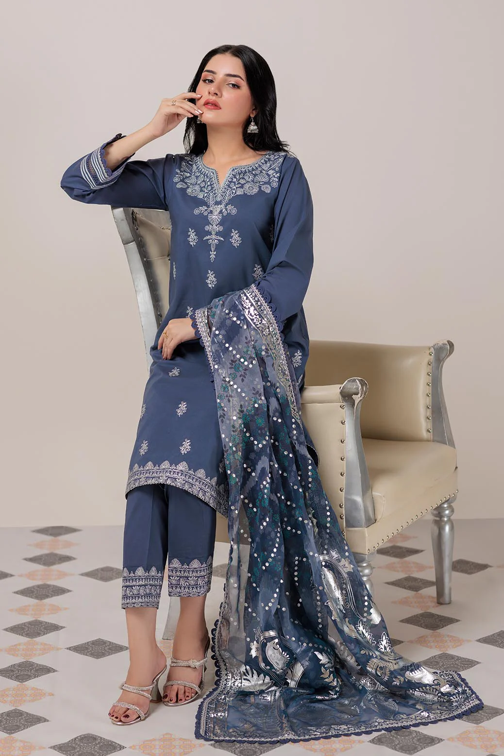 BLUE-DYED-3 PIECE (PWS5233P63) - Image 2