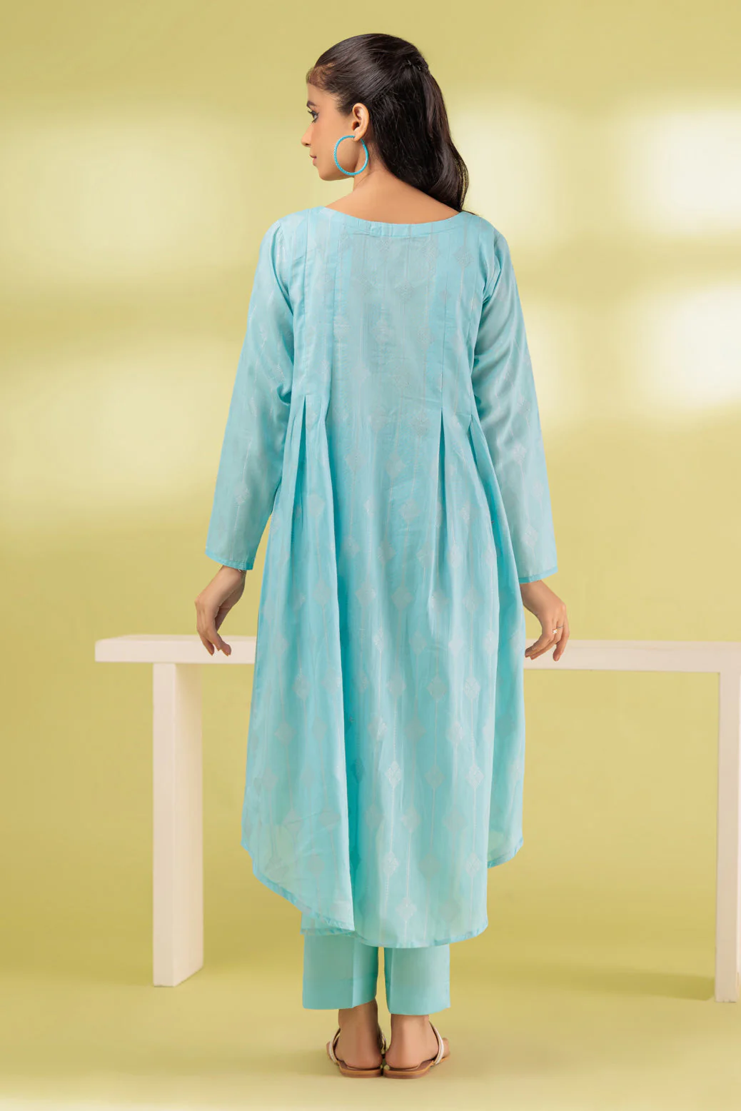 BLUE-JACQAURD-2 PIECE (SRLS232P14) - Image 5