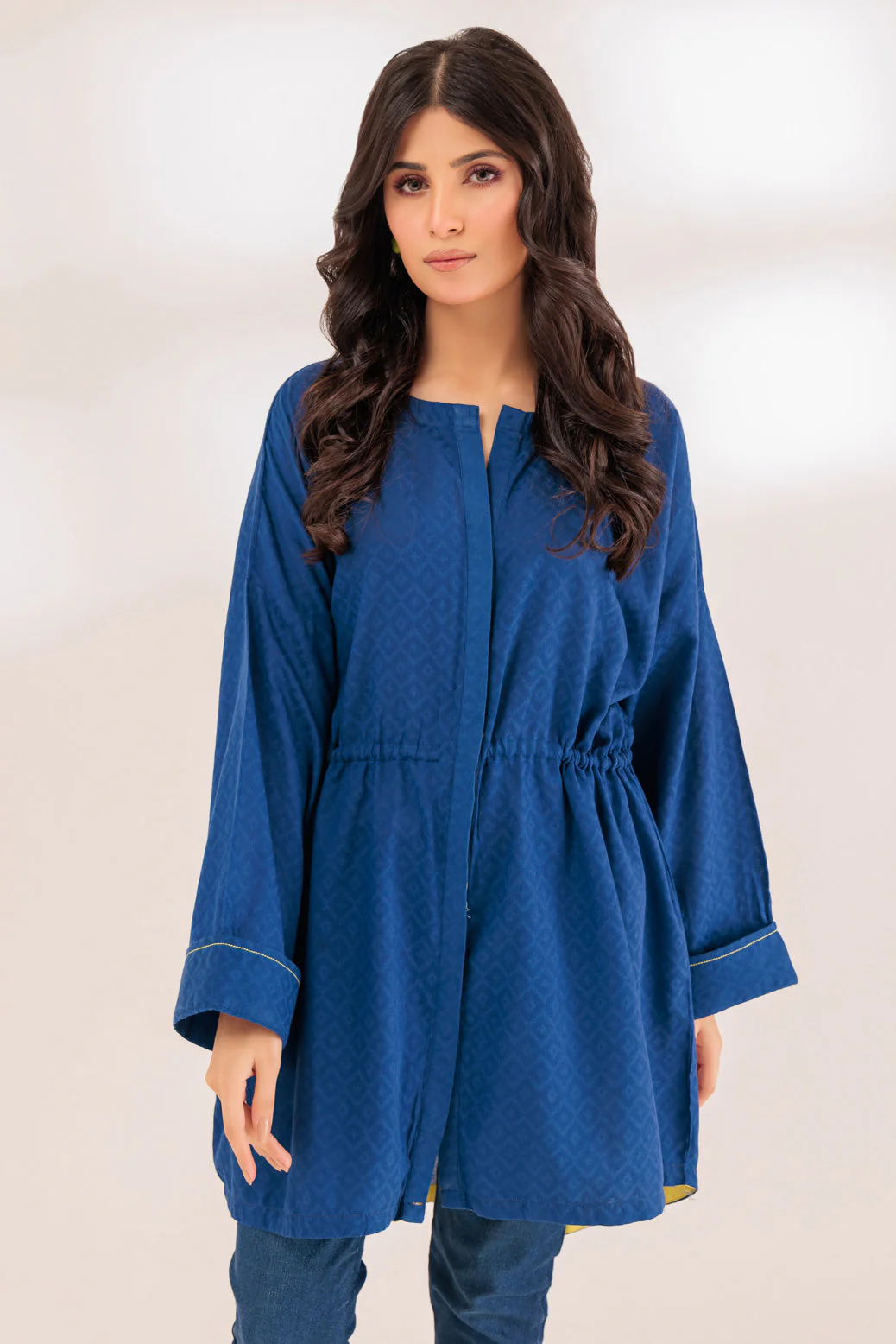 BLUE-JACQUARD-1 PIECE (BSSS231P02) - Image 4