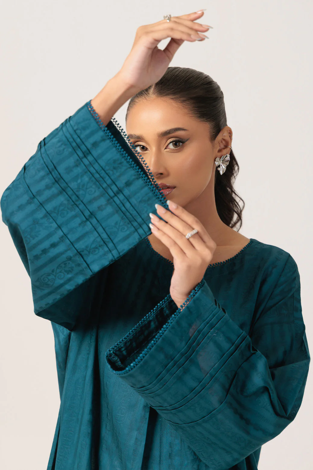 BLUE-JACQUARD-1 PIECE (PWS6241P09) - Image 4