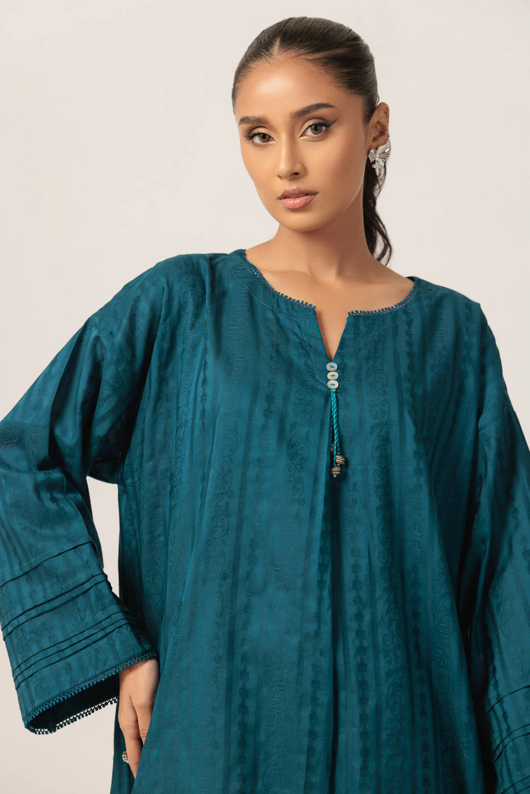 BLUE-JACQUARD-1 PIECE (PWS6241P09) - Image 5