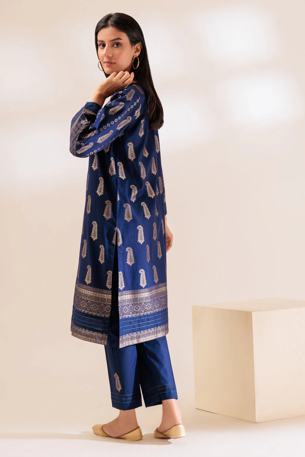 BLUE-JACQUARD-2 PIECE (PWJ1232P01) - Image 4