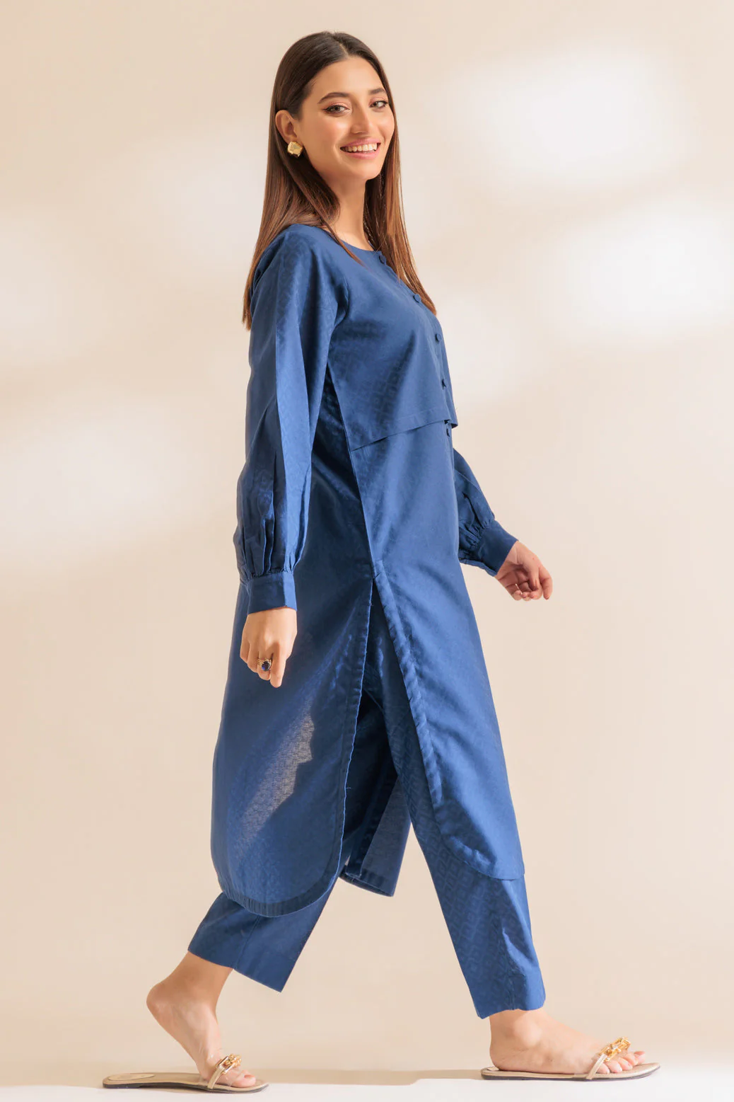 BLUE-JACQUARD-2 PIECE (SS2242P10) - Image 3