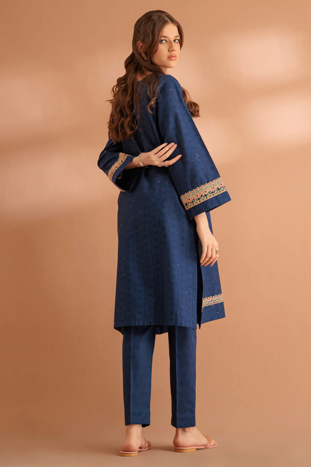 BLUE-JACQUARD-2 PIECE (SS6242P22) - Image 4