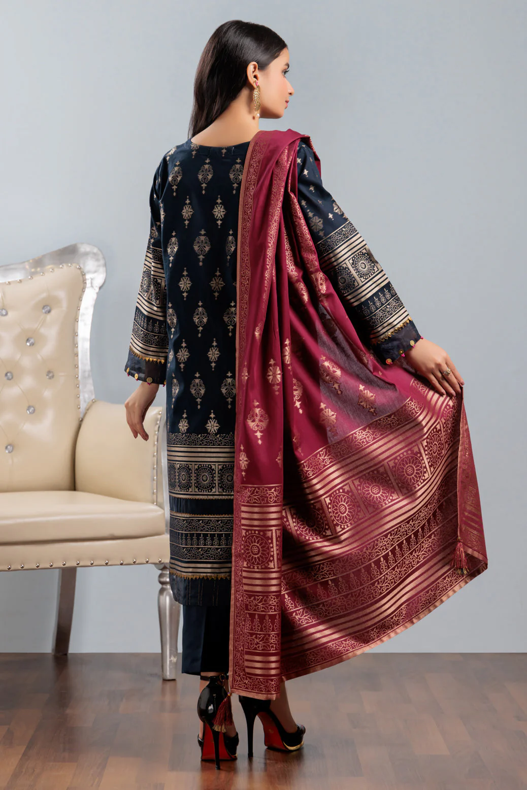 BLUE-JACQUARD-3-PIECE (JAS233P16) - Image 4