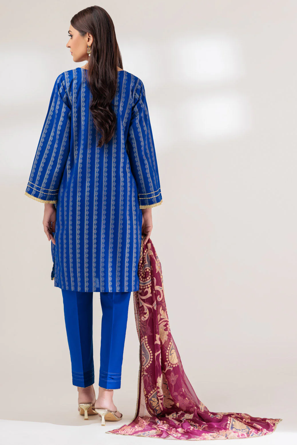BLUE-JACQUARD-3 PIECE (BSHS233P21) - Image 3