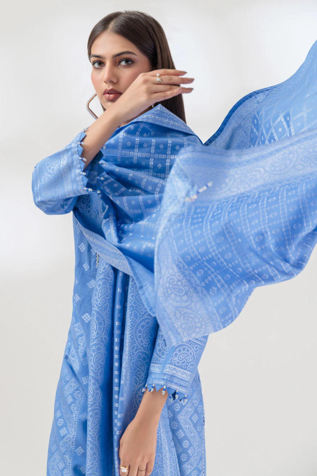 BLUE-JACQUARD-3 PIECE (PWJ3233P04) - Image 2