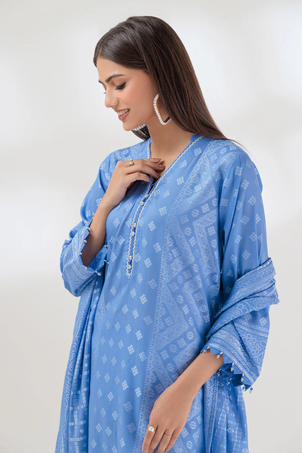 BLUE-JACQUARD-3 PIECE (PWJ3233P04) - Image 3