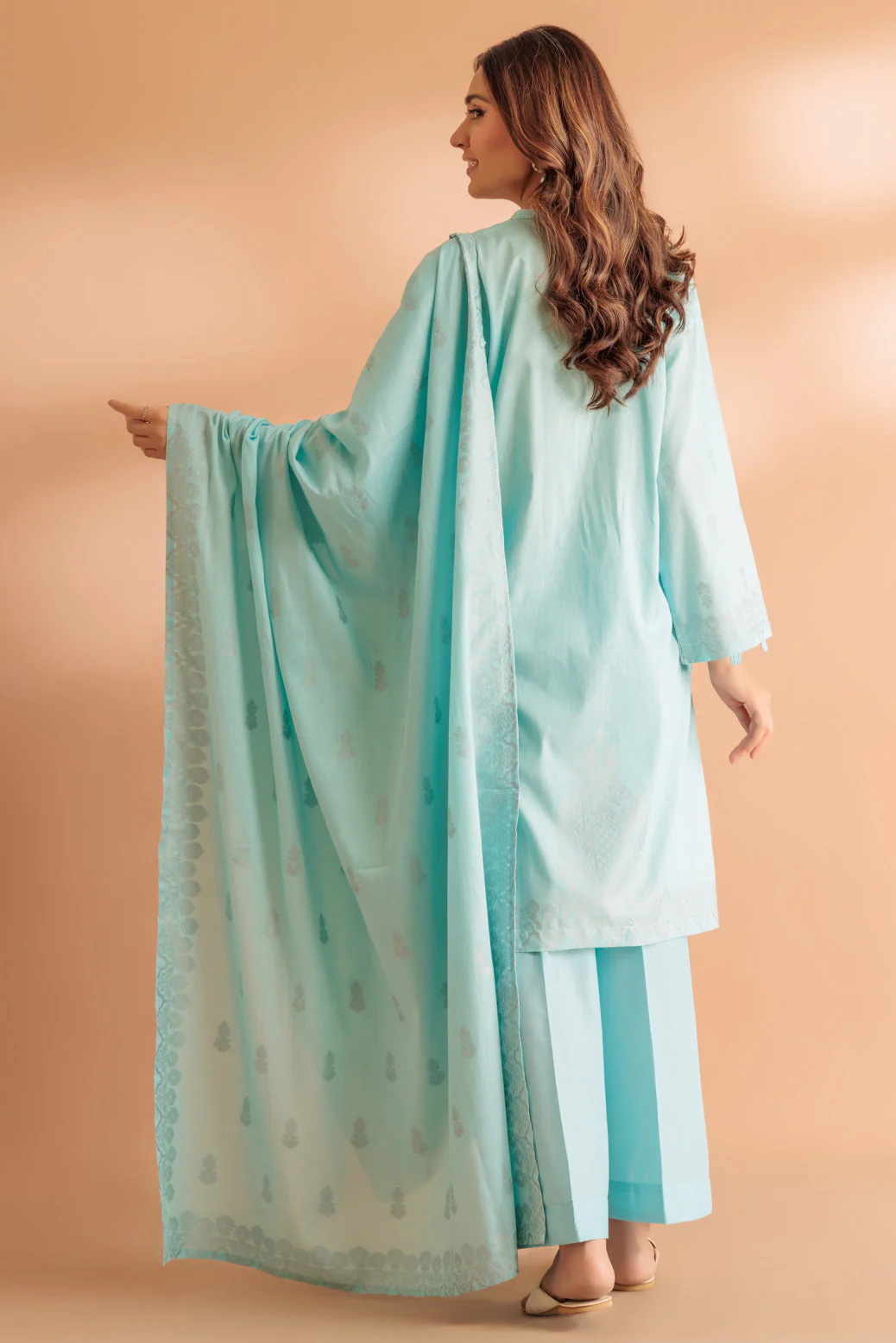 BLUE-JACQUARD-3 PIECE (SJ1243P10) - Image 5