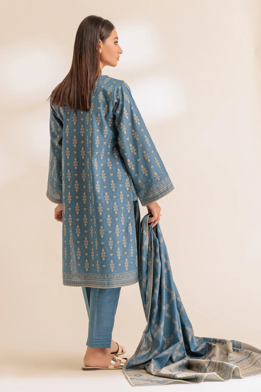 BLUE-JACQUARD-3 PIECE (SJ2243P02) - Image 4