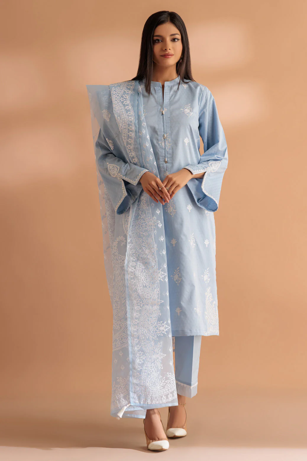BLUE-JACQUARD-3 PIECE (SS1243P11) - Image 3