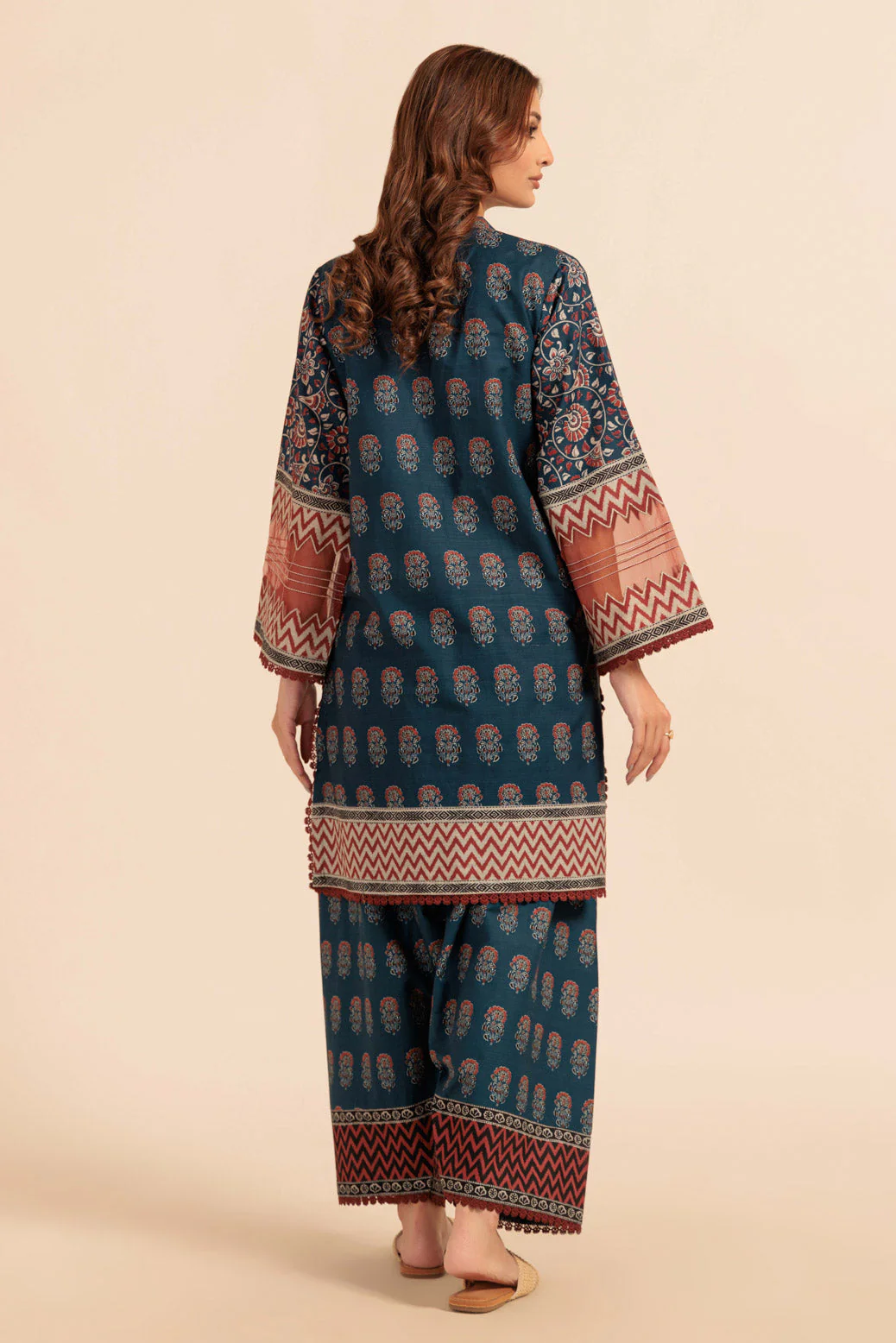 BLUE-KHADDAR-2 PIECE (WS6242P04) - Image 5