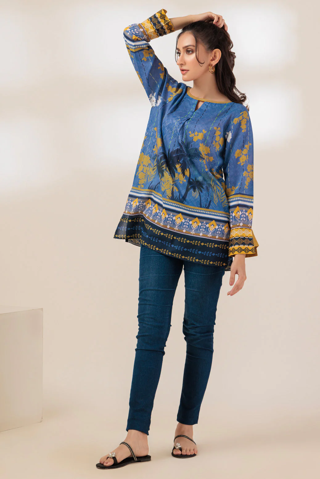 BLUE-LAWN-1 PIECE (SAK231P31) - Image 2