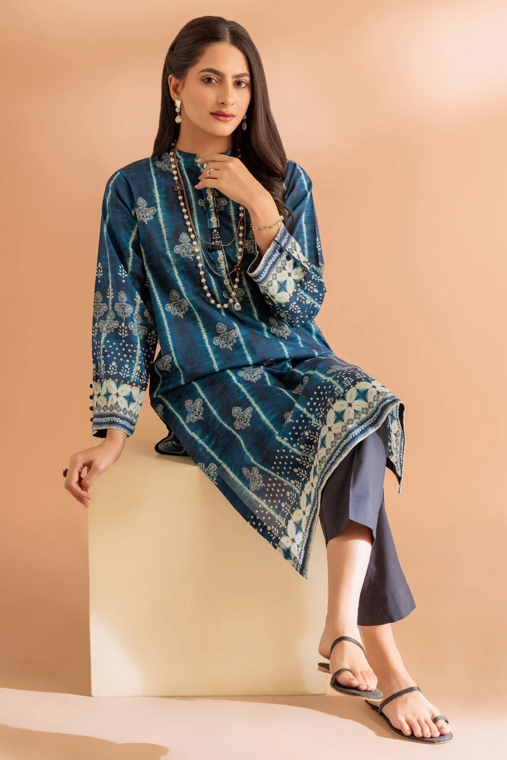 BLUE-LAWN-2 PIECE (1S24B2P007) - Image 2
