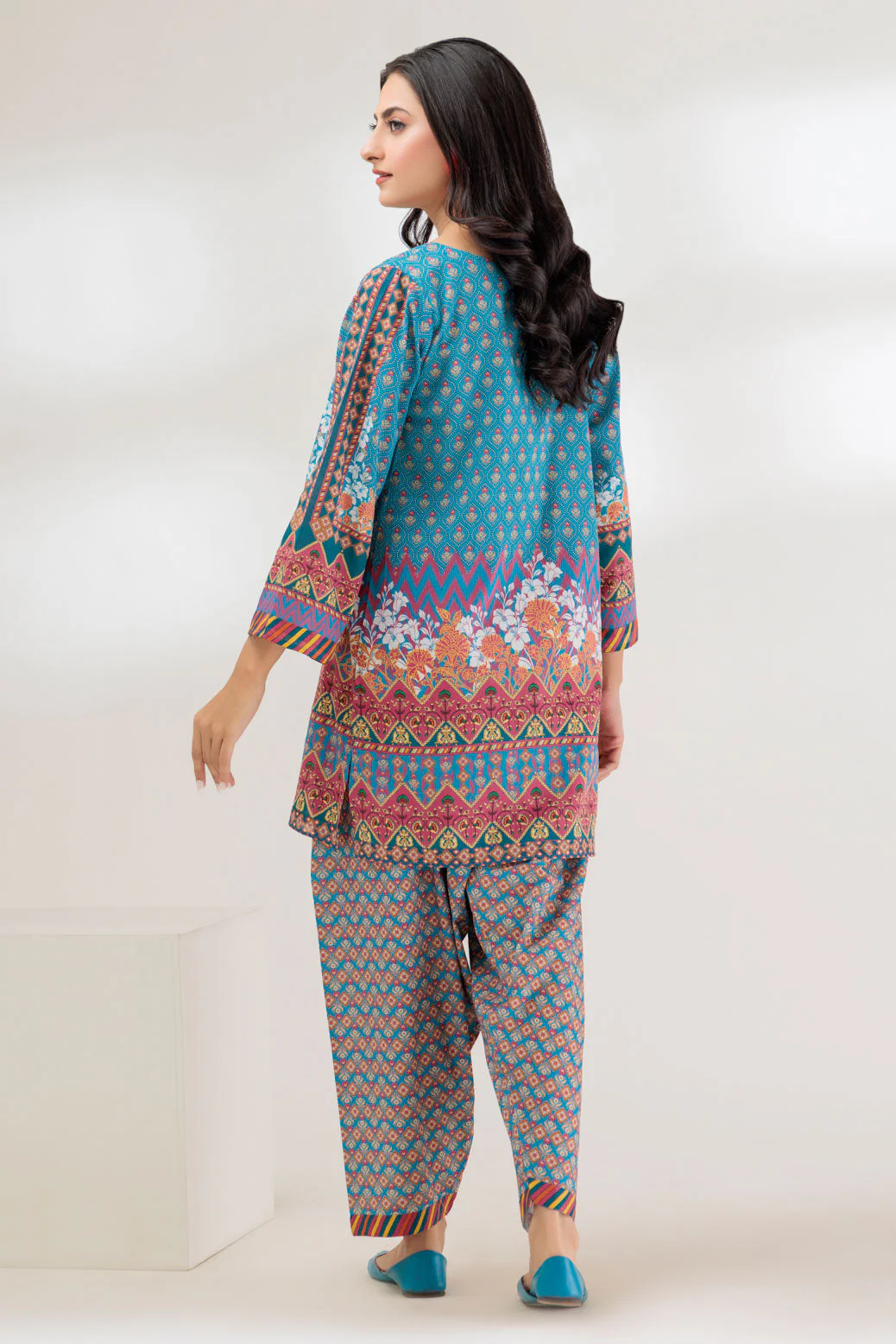 BLUE-LAWN-2 PIECE (SAK232P08) - Image 3