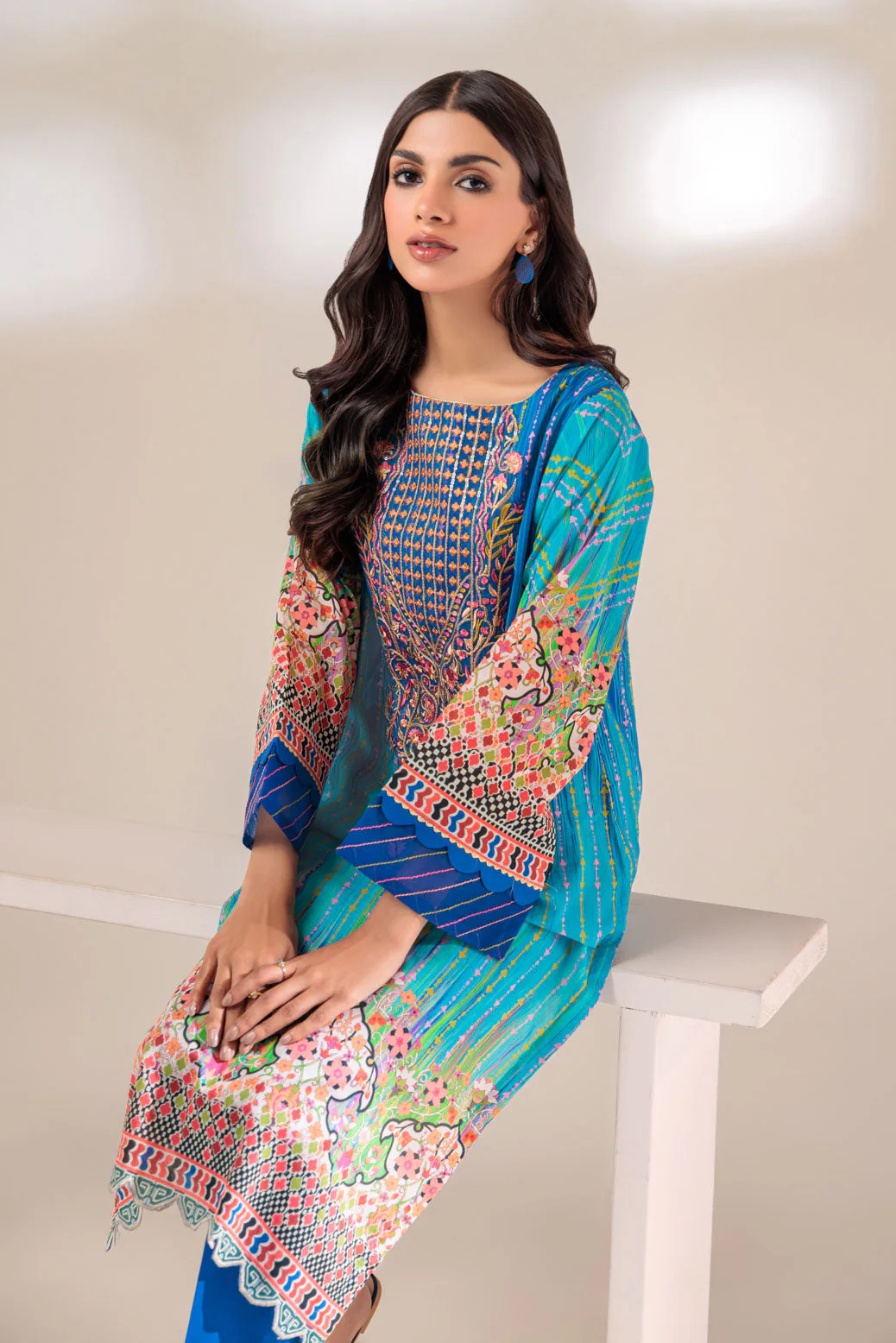 BLUE-LAWN-2 PIECE (SSS232P06) - Image 2