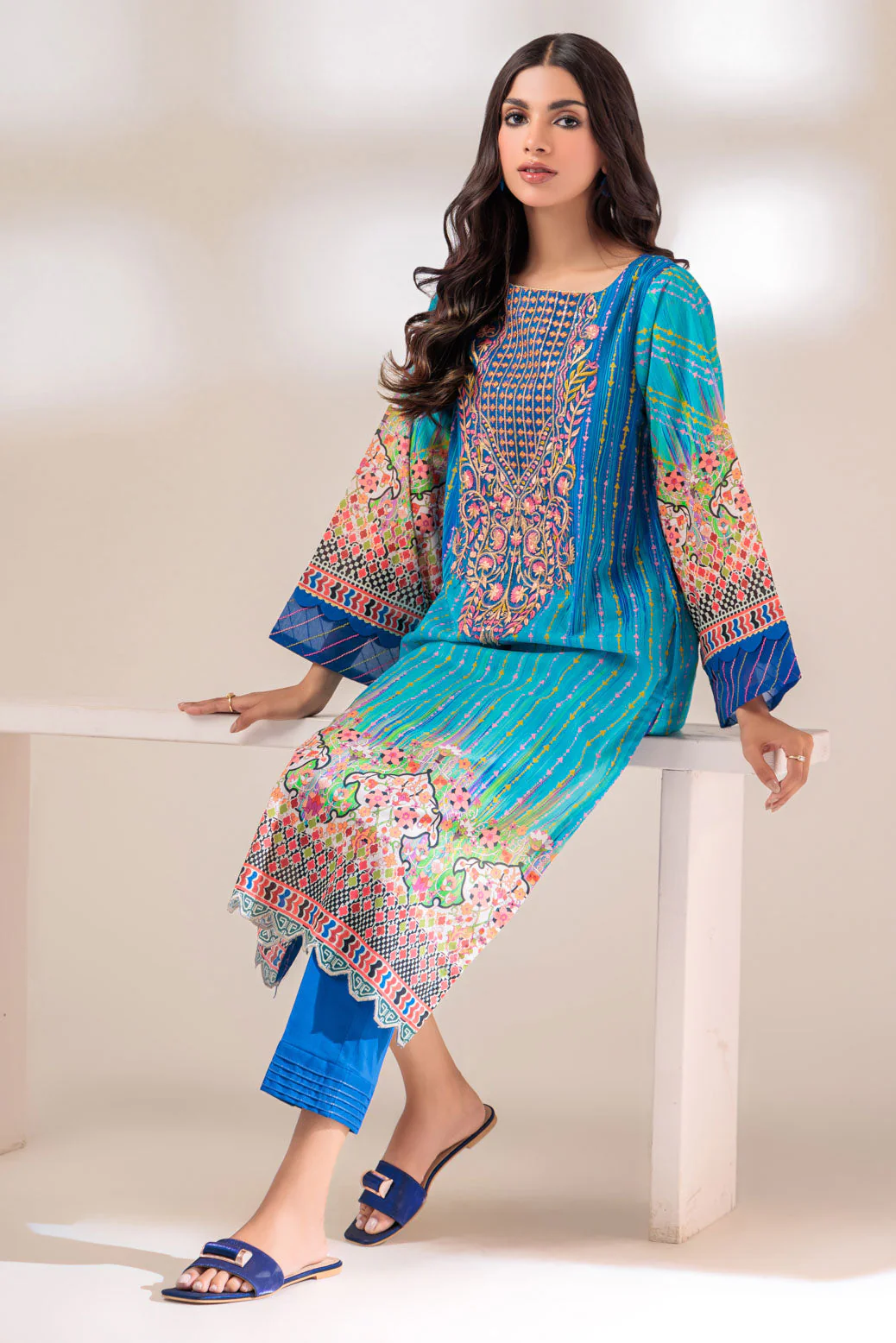 BLUE-LAWN-2 PIECE (SSS232P06) - Image 4