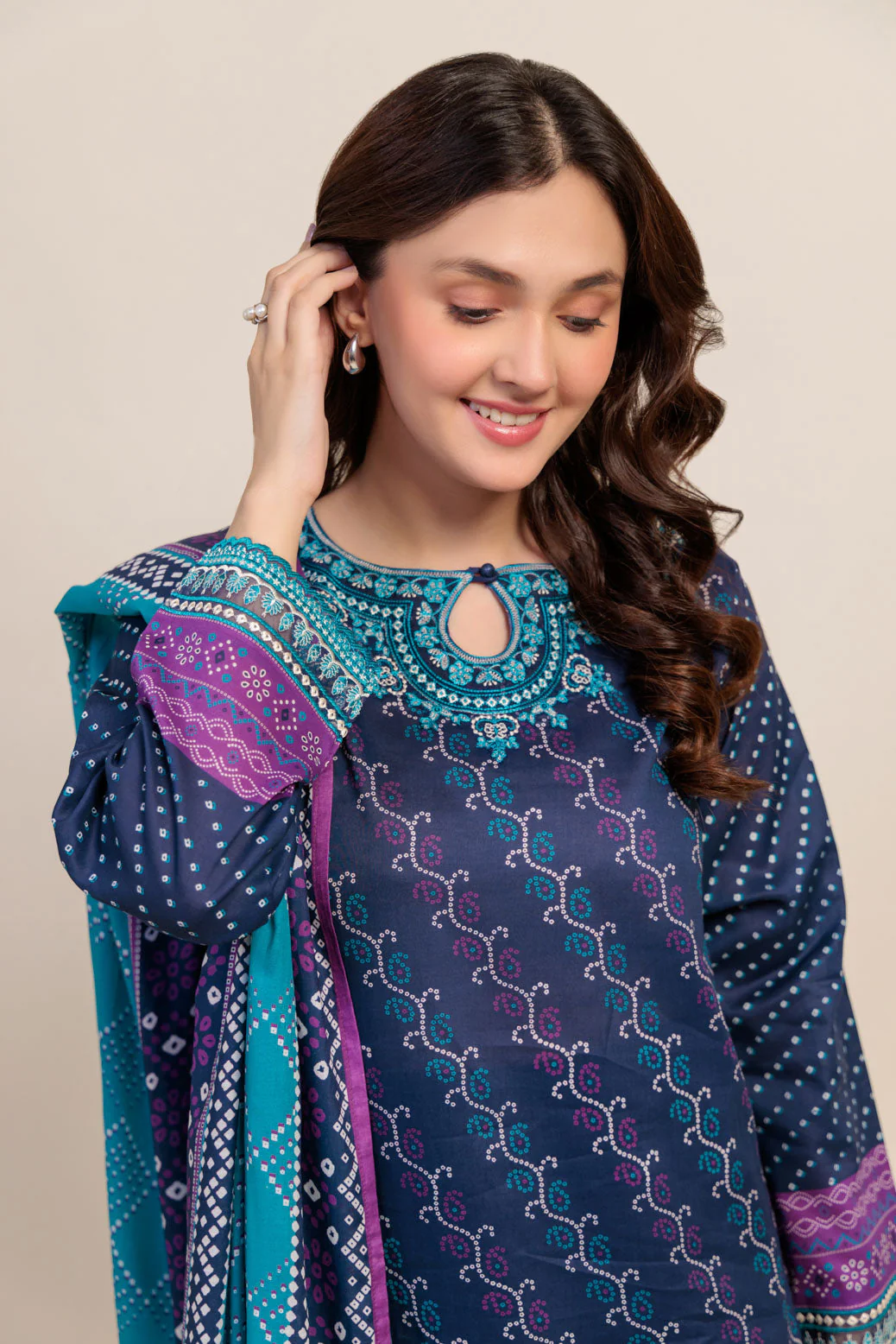 BLUE-LAWN-3 PIECE (2S24B3P237) - Image 3