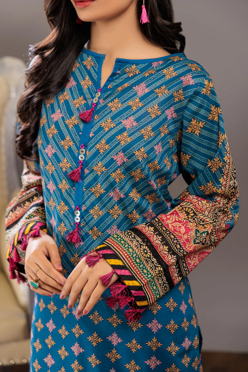 BLUE-LAWN-3 PIECE (SAS233P04) - Image 3