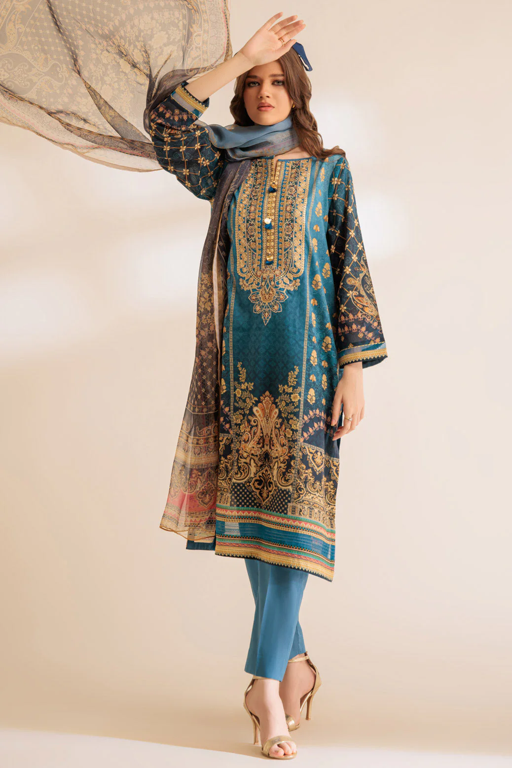 BLUE-LAWN-3 PIECE (SS2243P36) - Image 2
