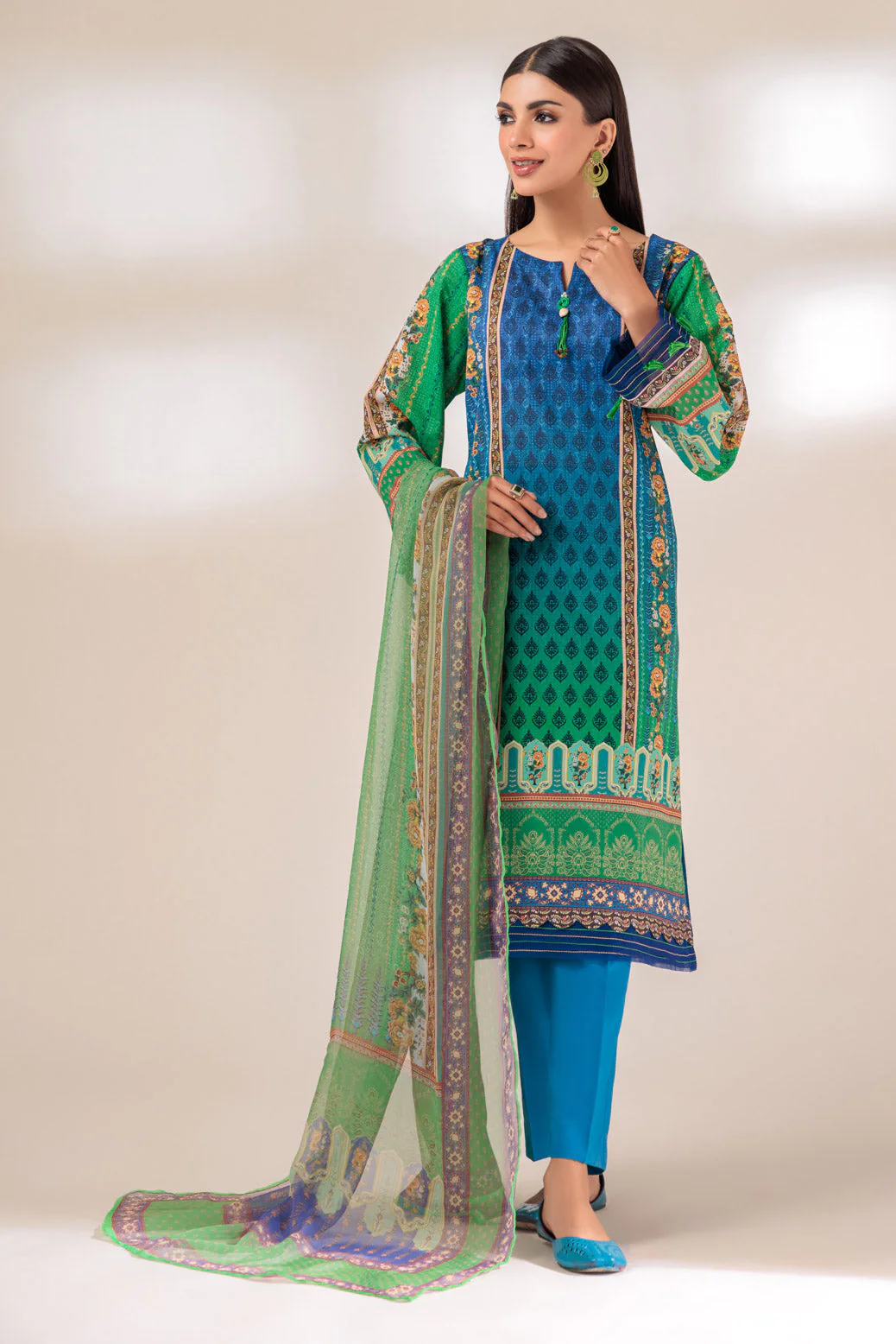 BLUE-LAWN-3 PIECE (SSS233P33) - Image 3
