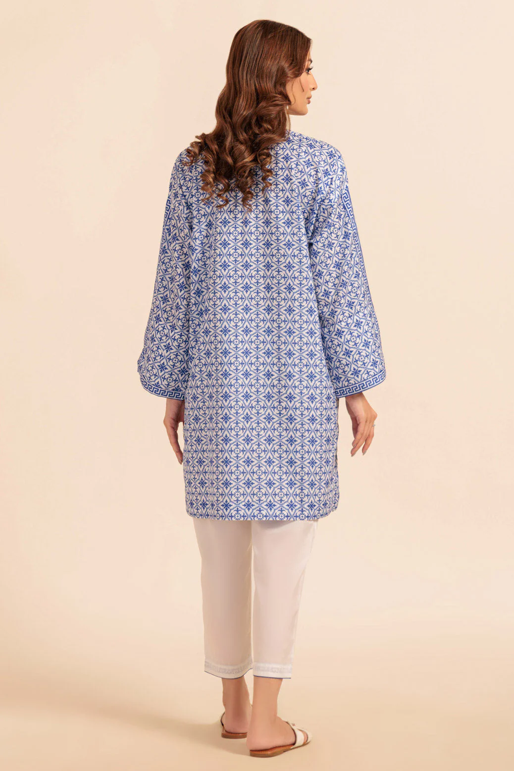 BLUE-POLY CREPE-2 PIECE (WS7242P09) - Image 5