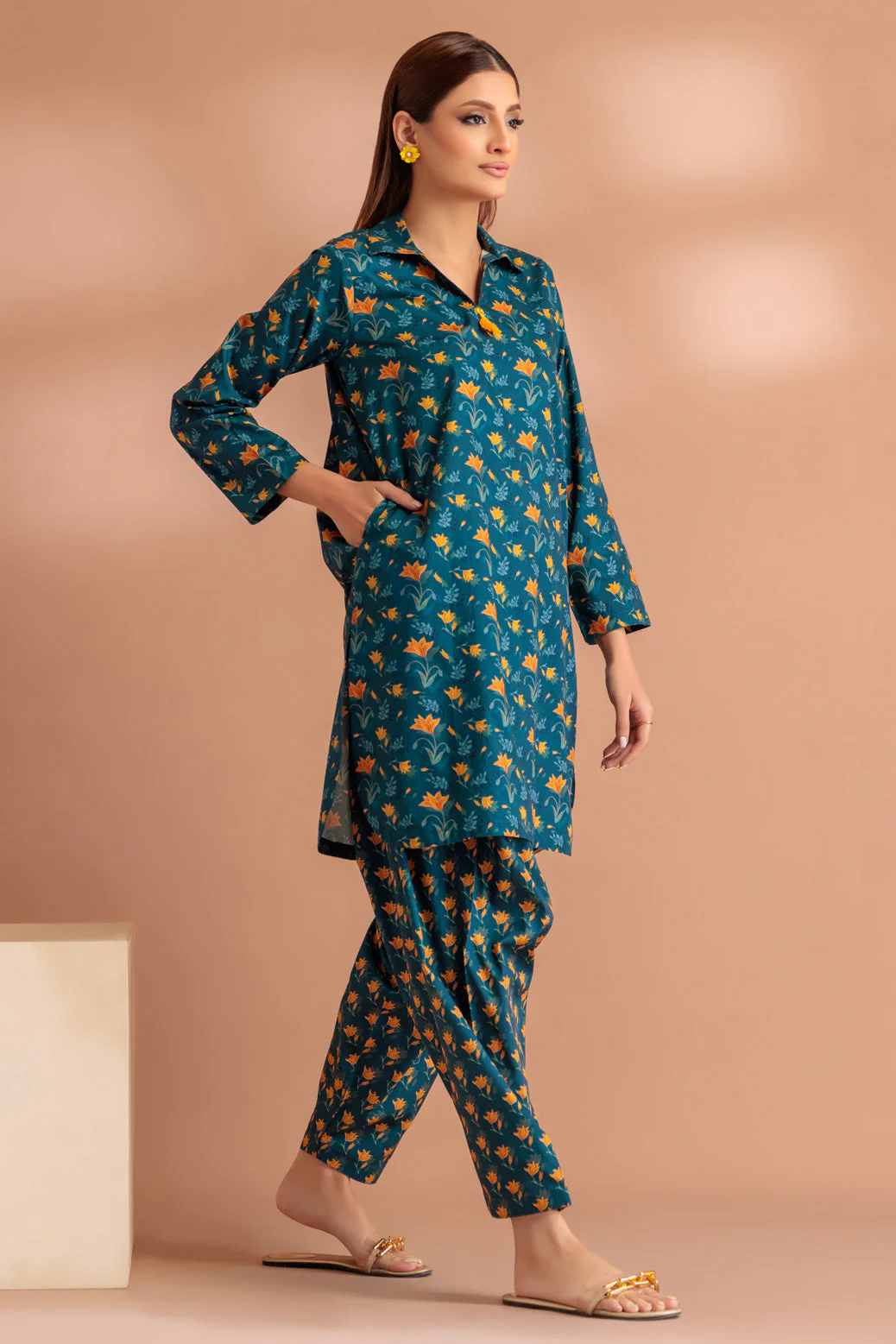 BLUE-POPLIN-2 PIECE (WS6232P55) - Image 3
