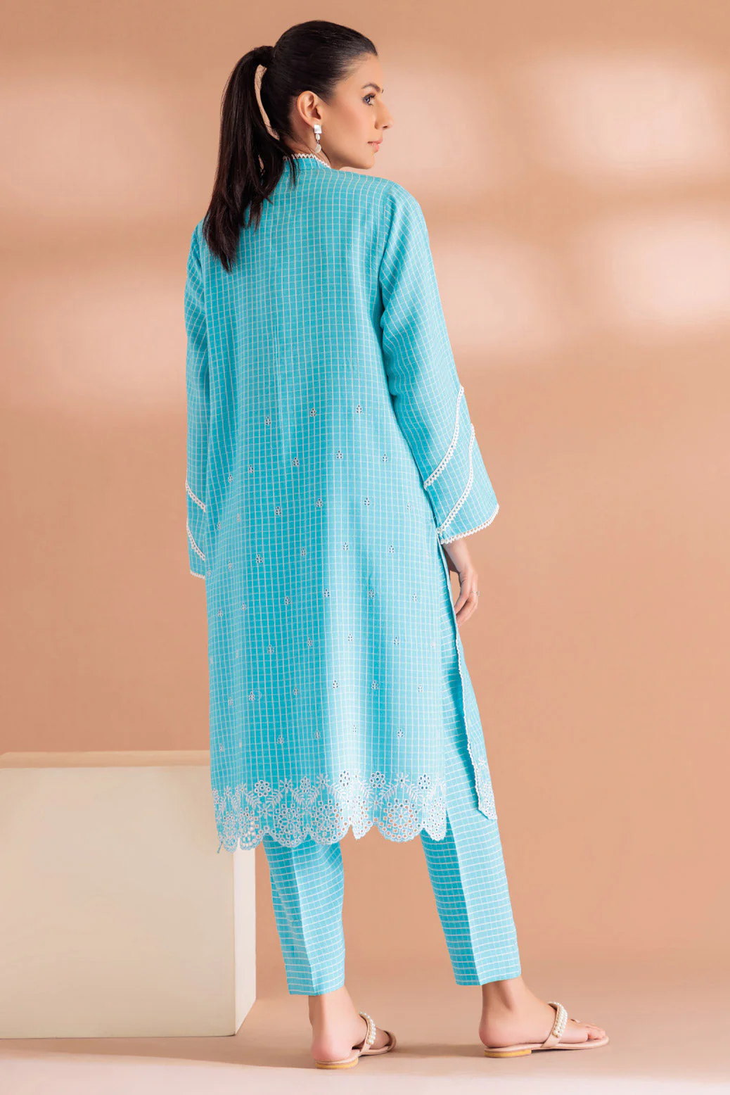 BLUE-YARN DYED-2 PIECE (PWS6232P42) - Image 5