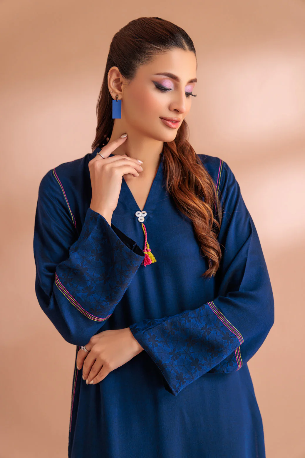 BLUE-YARN DYED-2 PIECE (SS6242P10) - Image 2