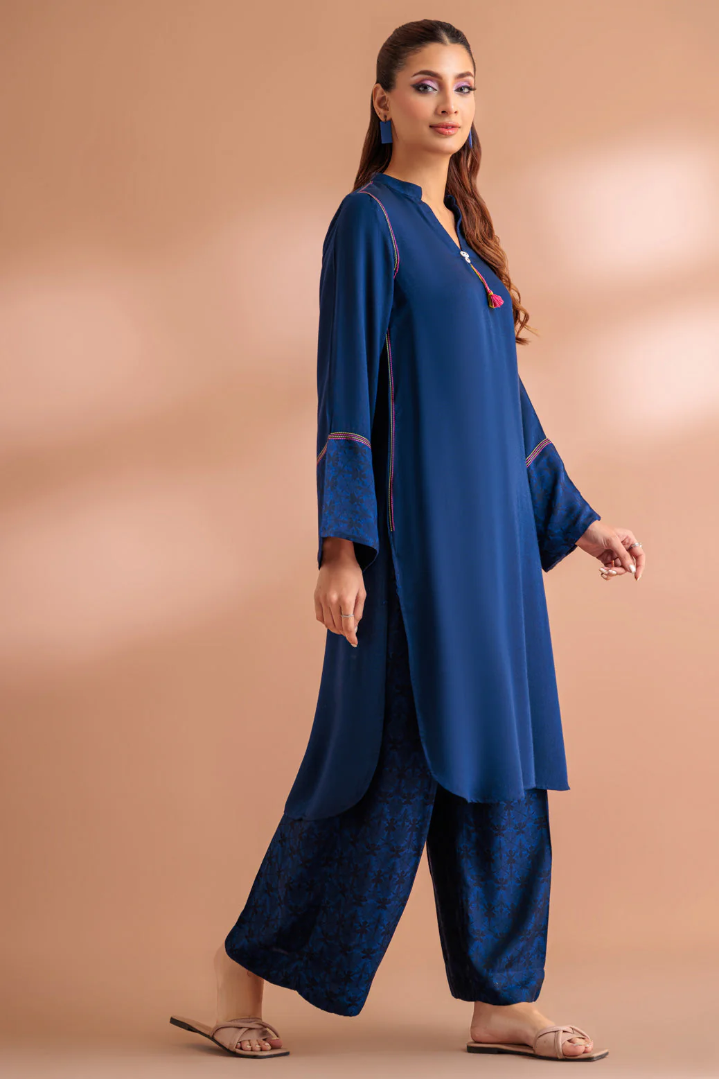 BLUE-YARN DYED-2 PIECE (SS6242P10) - Image 3