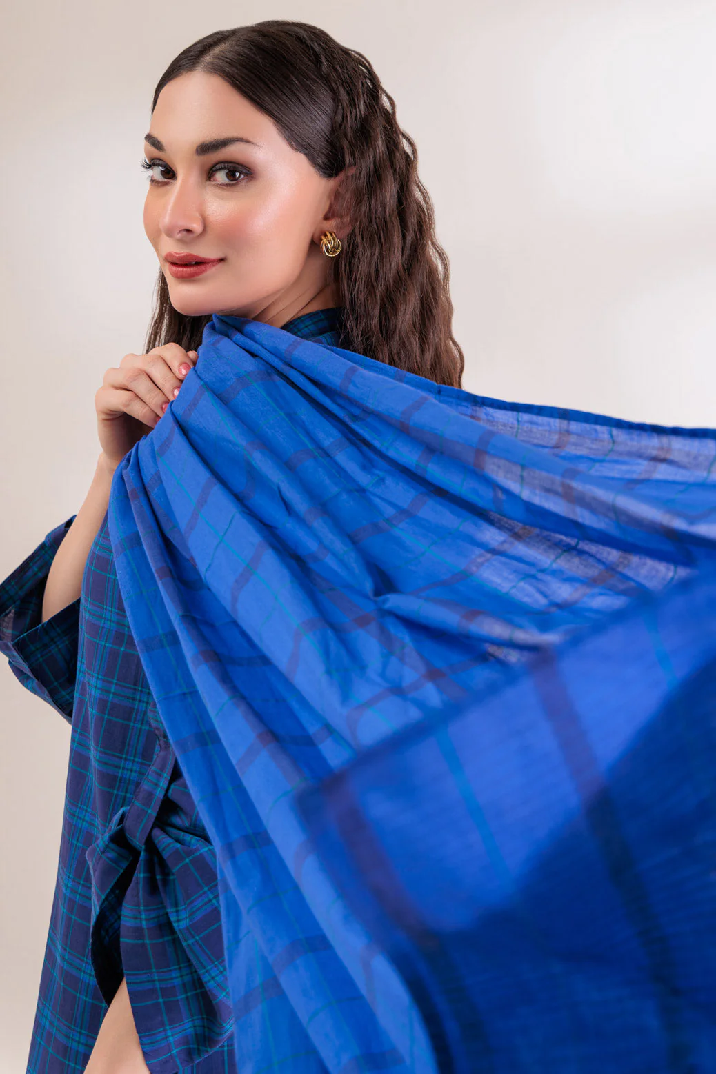 BLUE-YARN DYED-3 PIECE (SS2243P06) - Image 2
