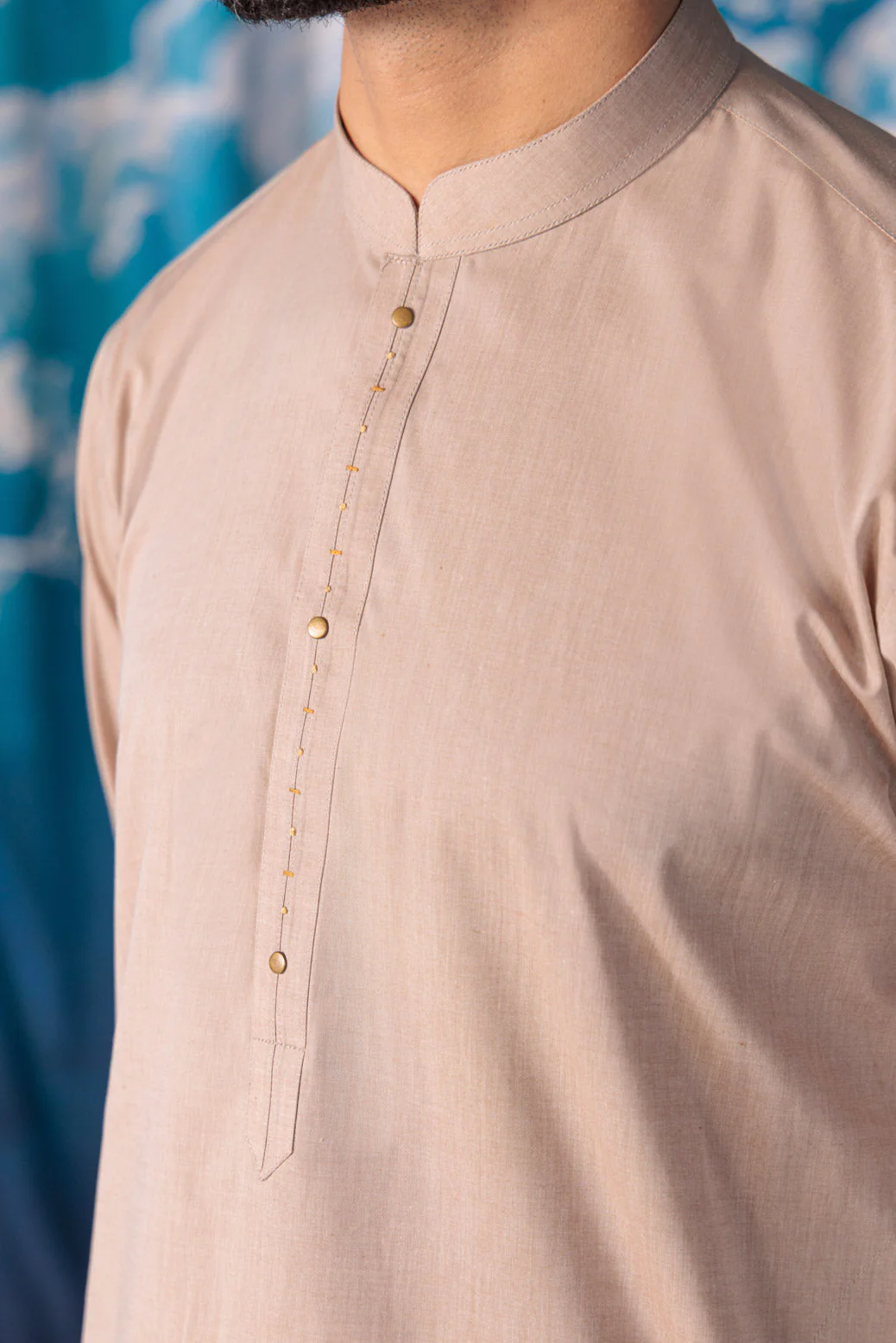 BROWN-YARN DYED-KURTA TROUSER - (KSW24-012) - Image 4