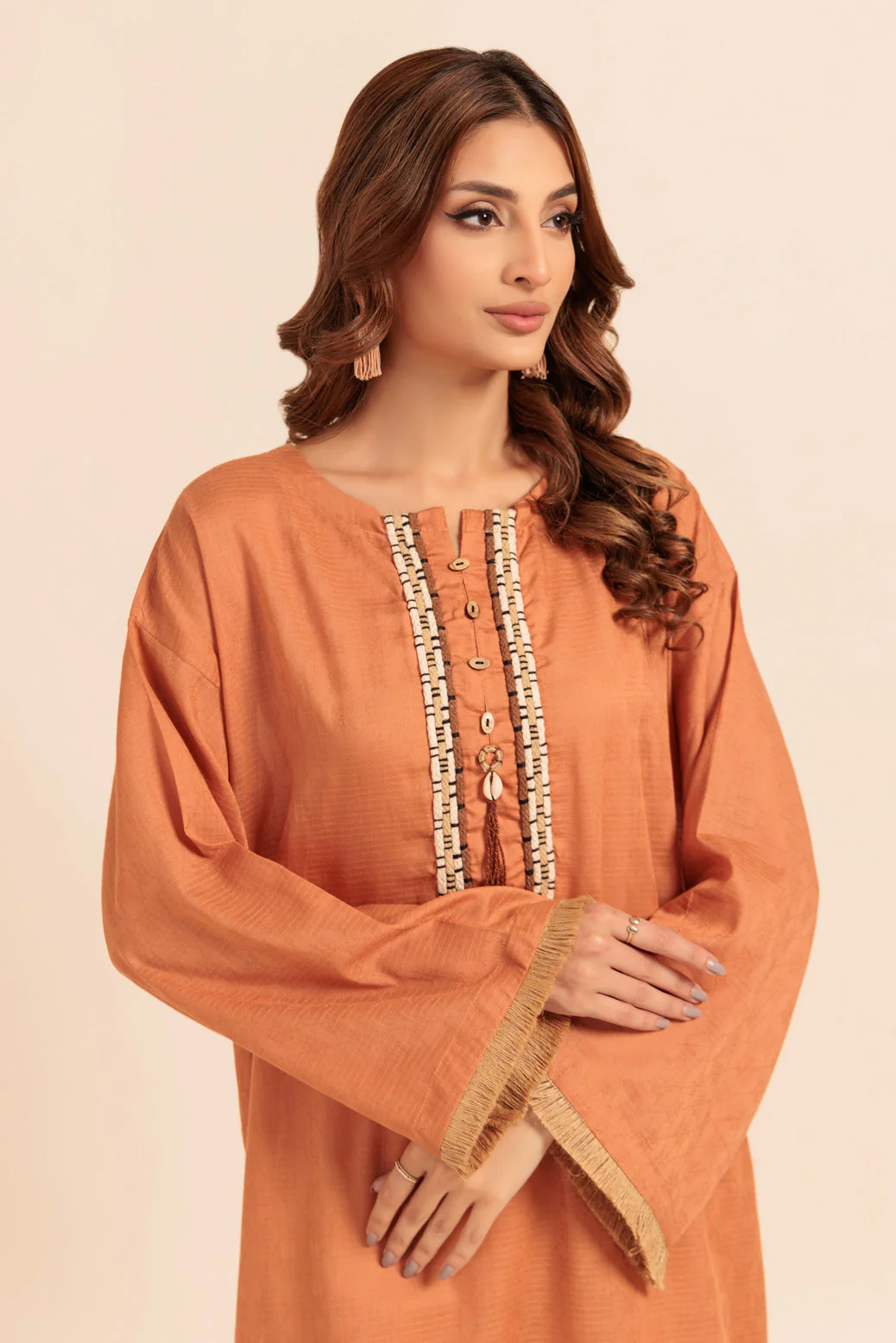 BROWN-CAMBRIC-1 PIECE (PWS1241P02) - Image 3