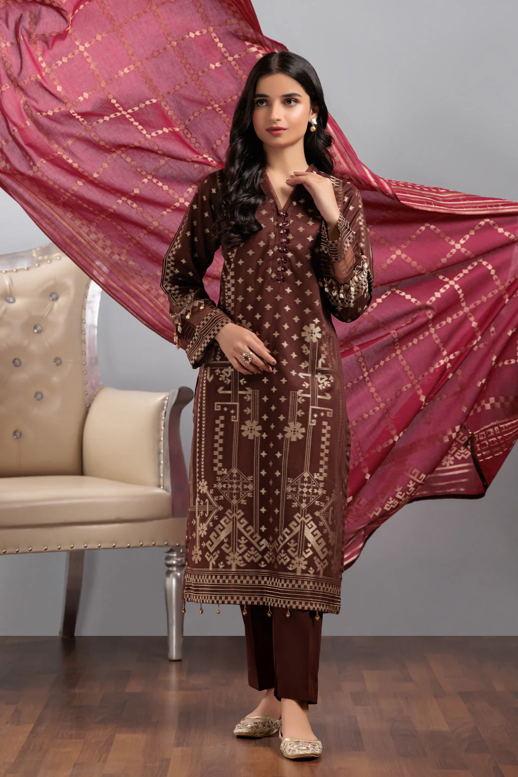 BROWN-CAMBRIC-3-PIECE (JRS233P03) - Image 3