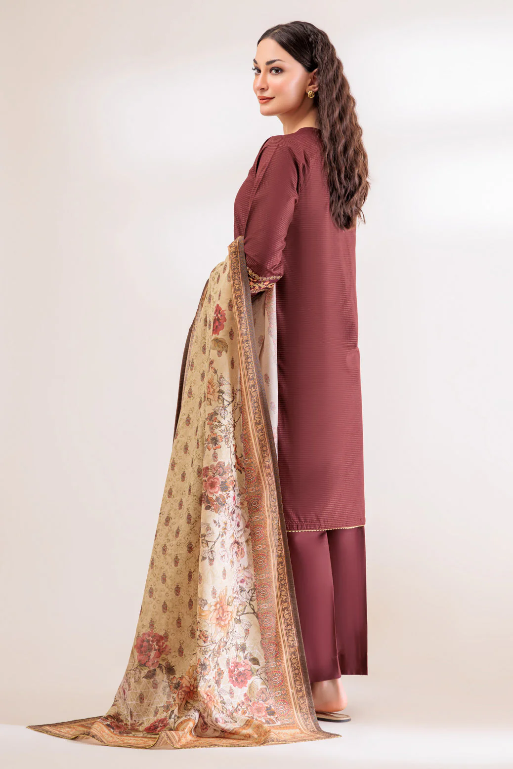 BROWN-DOBBY-3 PIECE (SS2243P17) - Image 4