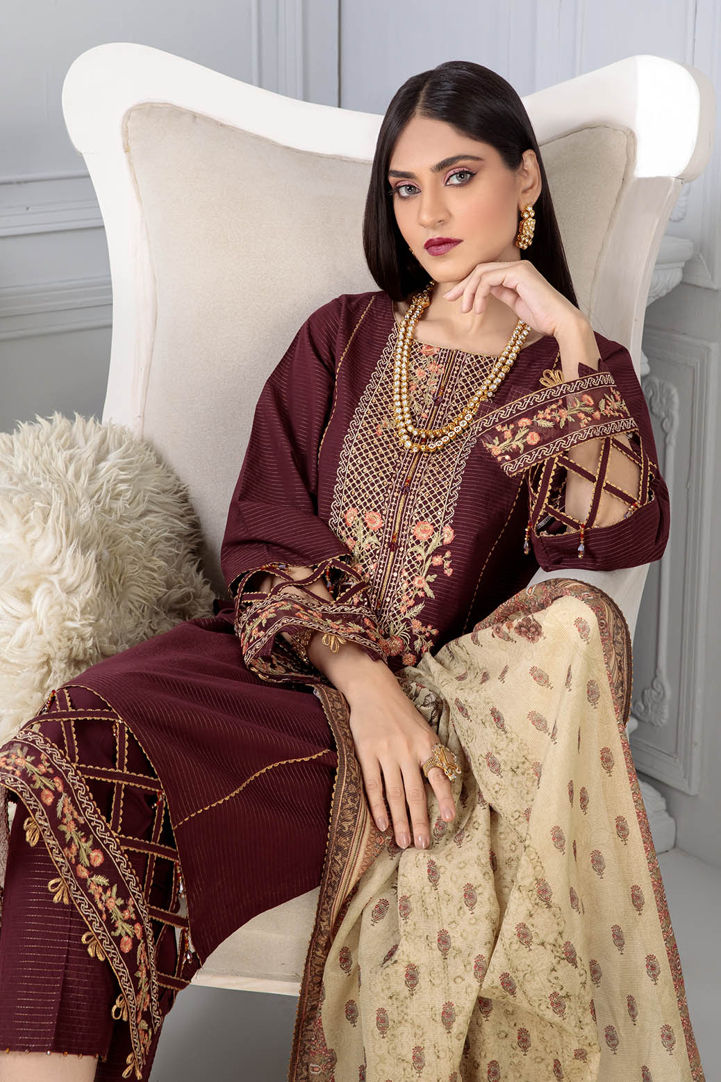BROWN-DYED-3 PIECE (SRNS223P03) - Image 4