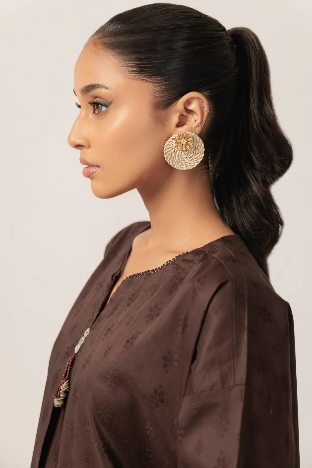 BROWN-JACQUARD-1 PIECE (PWS6241P07) - Image 5