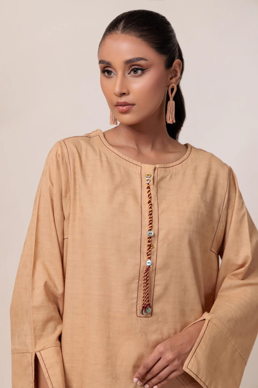 BROWN-JACQUARD-1 PIECE (PWS6241P10) - Image 4