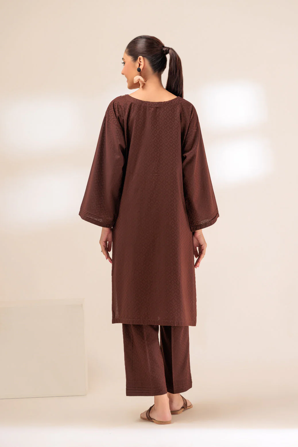 BROWN-JACQUARD-2 PIECE (BSAS232P15) - Image 3