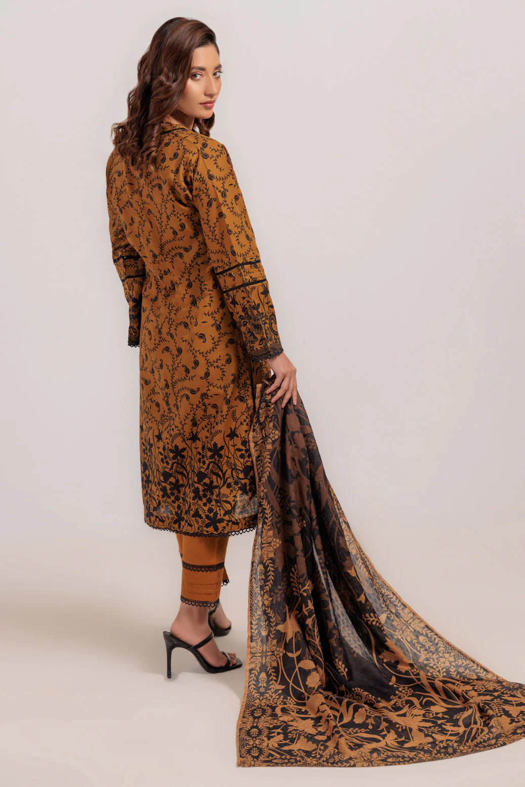 BROWN-KHADDAR-3 PIECE (WS7243P19) - Image 5