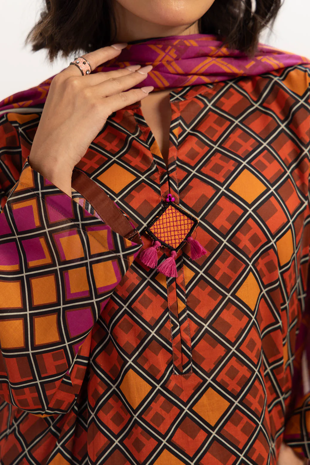 BROWN-LAWN-3 PIECE (BPS6243P26) - Image 2