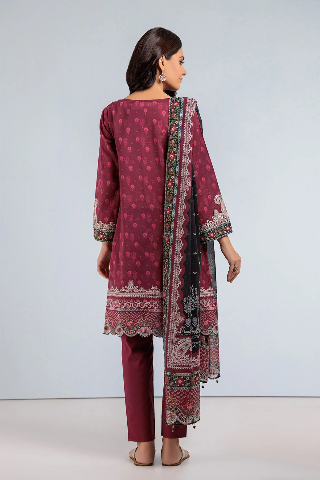 BROWN-LAWN-3 PIECE (SRS233P54) - Image 4
