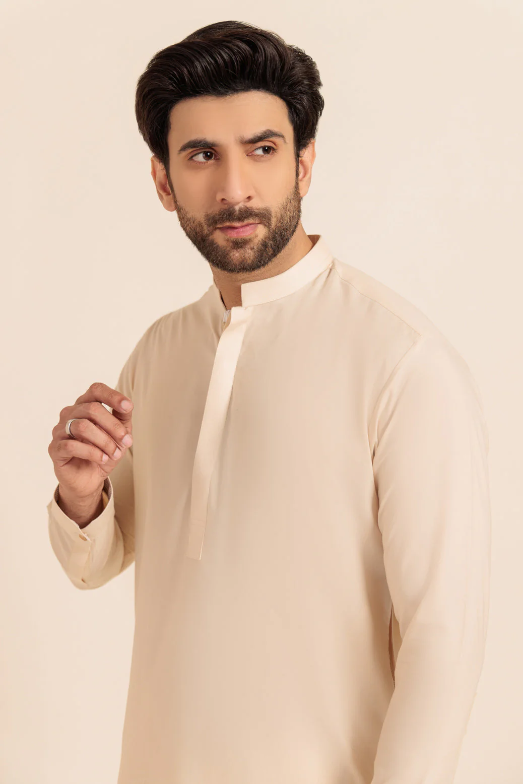 BUTTER-BLENDED-KURTA TROUSER - (KSW24-015) - Image 3