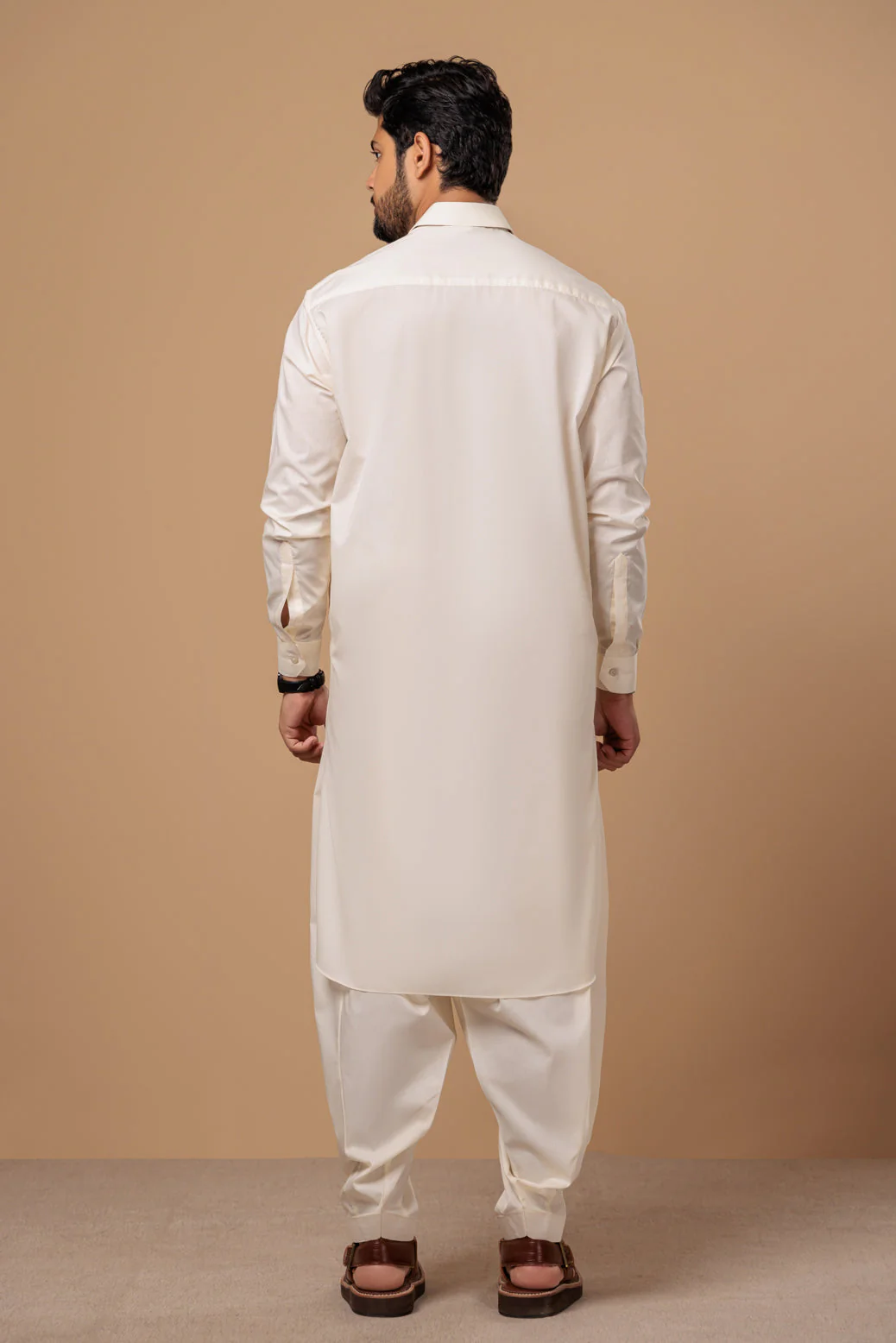 C-BEIGE-BLENDED-SHALWAR SUIT- (GSSS23-010) - Image 5