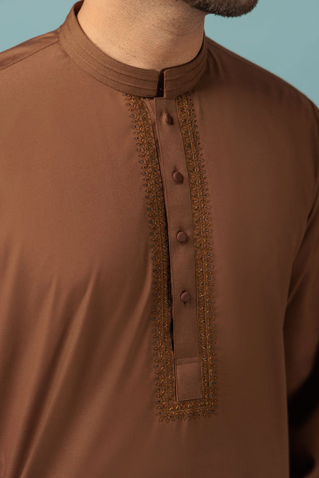 C-SHELL-BLENDED-KURTA SHALWAR - (KSRW23-003) - Image 4