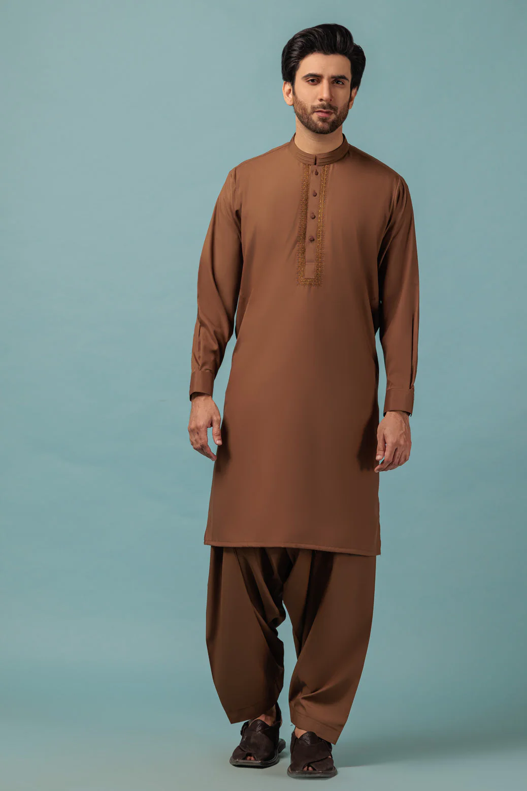 C-SHELL-BLENDED-KURTA SHALWAR - (KSRW23-003) - Image 5